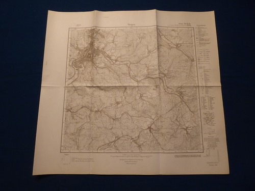 Landkarte meßtischblatt 5114 - landkarte,