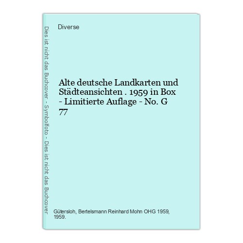 Alte deutsche landkarten - landkarten, und