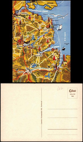Schleswig holstein landkarten - holstein,