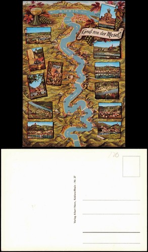 Ansichtskarte rheinland pfalz - ansichtskarte, .rheinland-pfalz