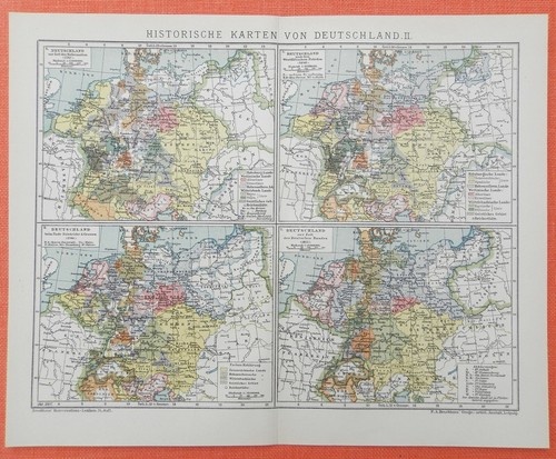 Historische karten von - karten,