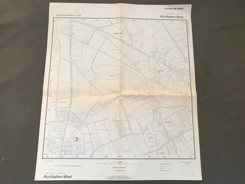 Landkarte kirchhatten west - kirchhatten,