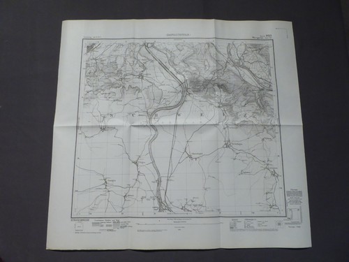 Landkarte meßtischblatt 8123 - meßtischblatt,