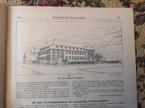 1907 5 minden kreishaus - rk/,
