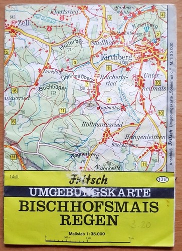 Bischofsmais regen 35000 - bischofsmais, 1:35000