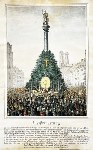 München mariensäule - münchen,