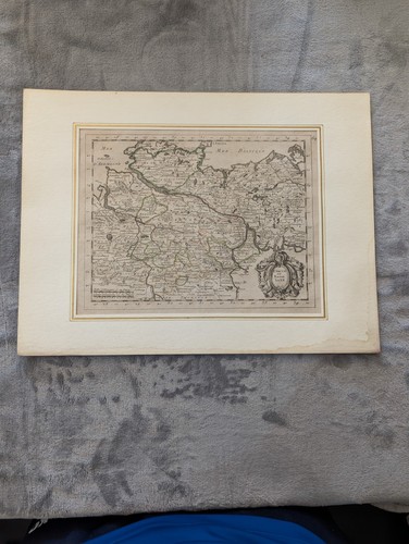 Original landkarte 1757 - original,