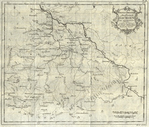 Sachsen original kupferstich - sachsen,