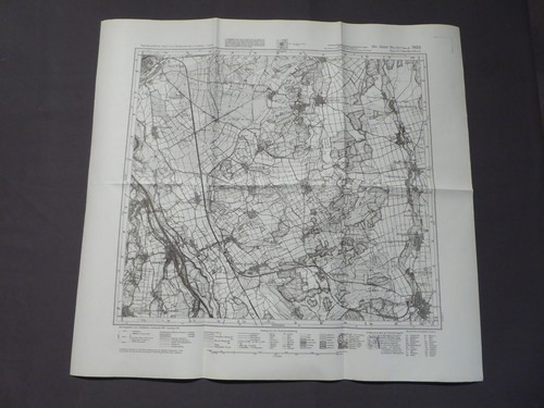 Landkarte meßtischblatt 7626 - meßtischblatt,