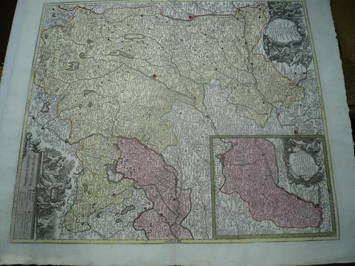 Antike landkarten seutter - antike,