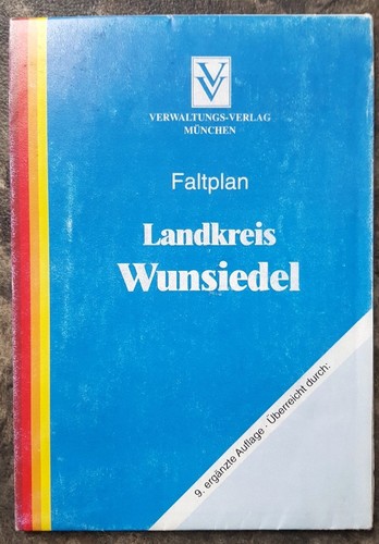 Wunsiedel landkreis faltplan - landkreis,