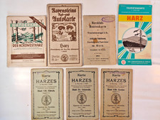Lot Landkarte HARZ 1904-55