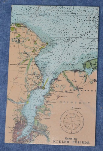 Karte der kieler - ak,