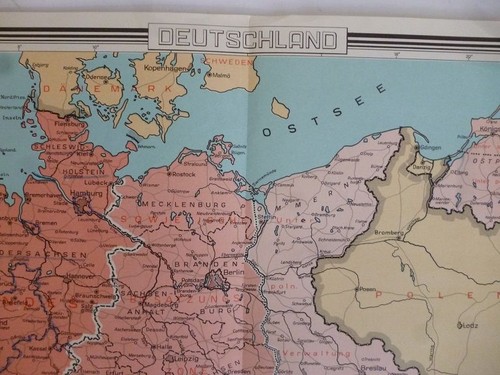 Faltkarte deutschland - faltkarte,