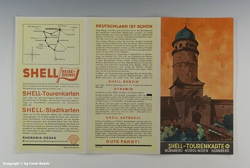 SHELL-TOURENKARTE