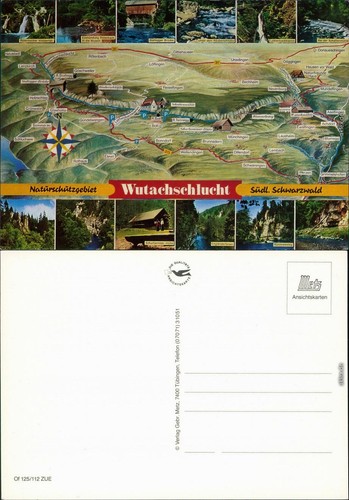 Ansichtskarte titisee neustadt - ansichtskarte, titisee-neustadt
