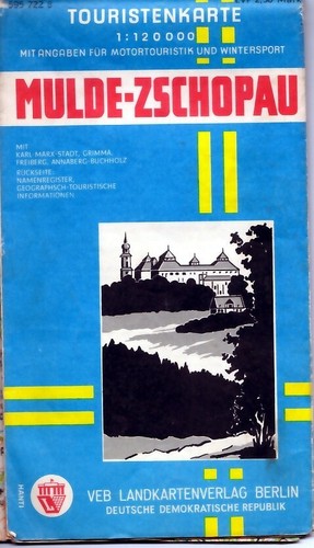 Touristenkarte mulde zschopau - touristenkarte, mulde-zschopau