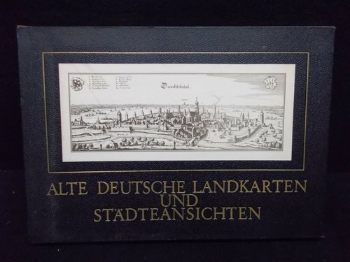 Alte deutsche landkarten - alte, u