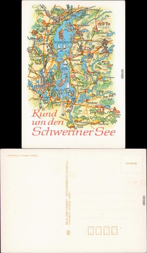 Ansichtskarte schwerin - ansichtskarte,