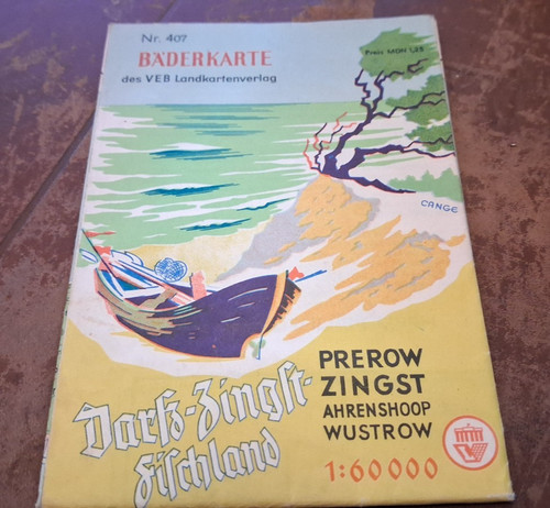 Bäderkarte prerow zingst - prerow,