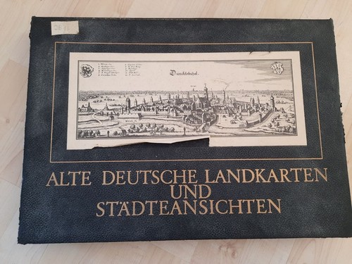 Alte deutsche landkarten - alte,