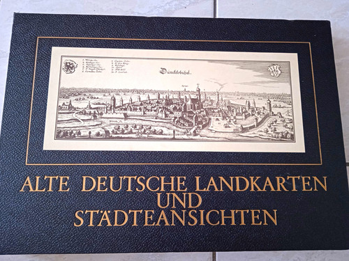 Alte deutsche landkarten - alte,