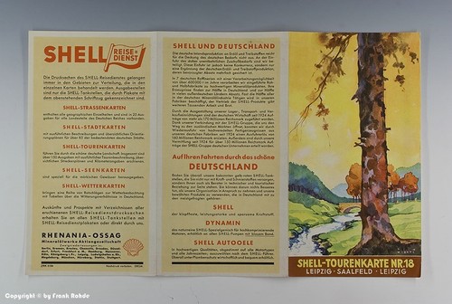 SHELL-TOURENKARTE
