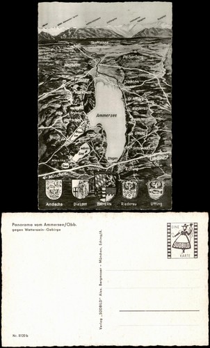 Ansichtskarte bayern ammersee - .bayern,