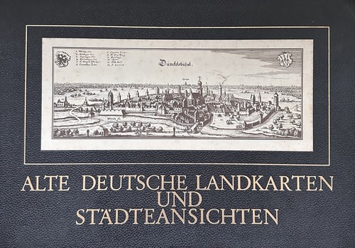 Alte deutsche landkarten - landkarten, und