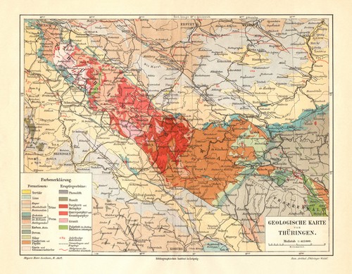 Thüringen geologie - thüringen,