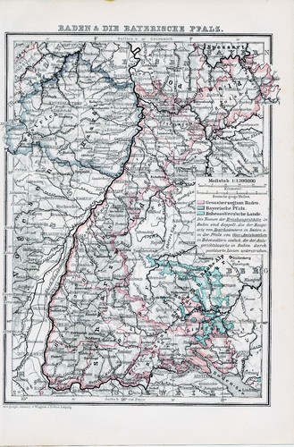 Baden pfalz balkan 1889 - pfalz, kl